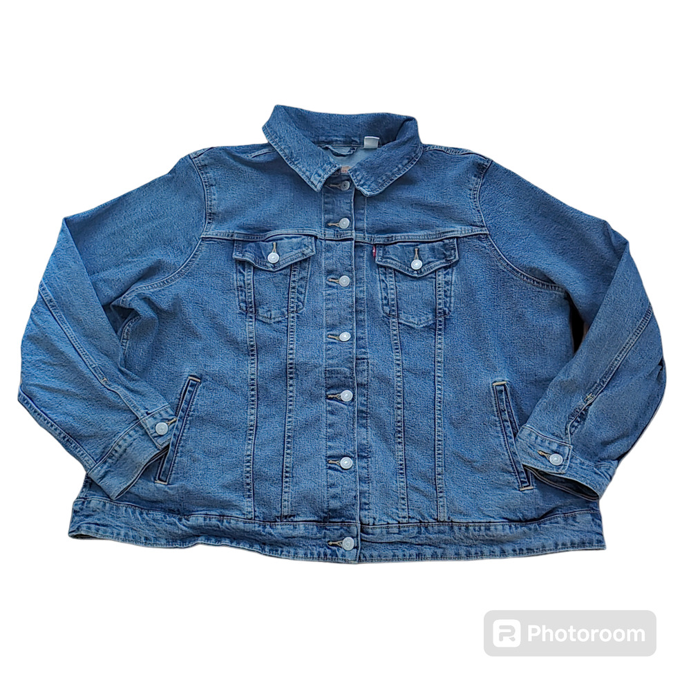 Levi' Unisex Original Trucker Jean Jacket, Size 3X